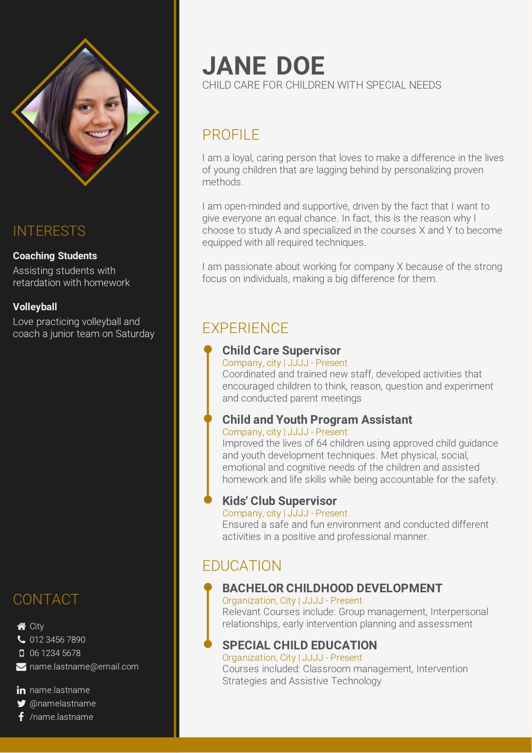 Creative Resume Template