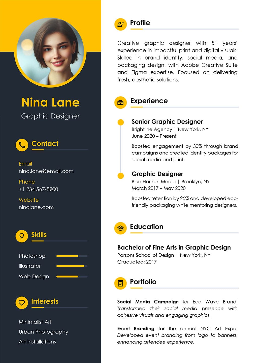 Modern Resume Template